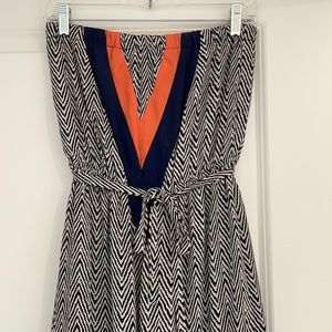 Patterned maxi dress